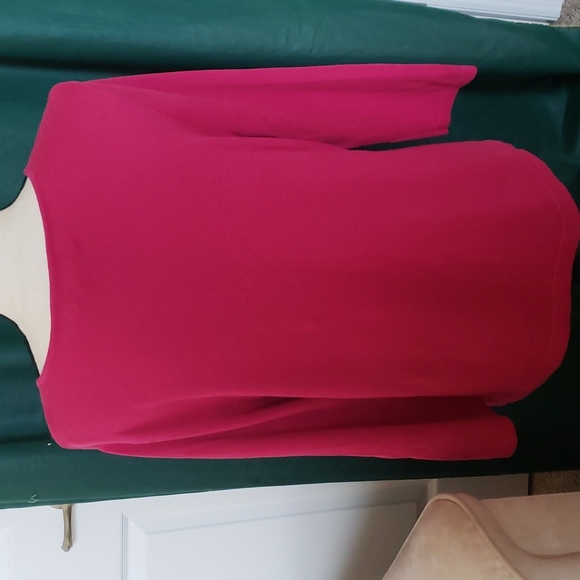 Magenta Sag Harbor Sweater - Picture 5 of 9